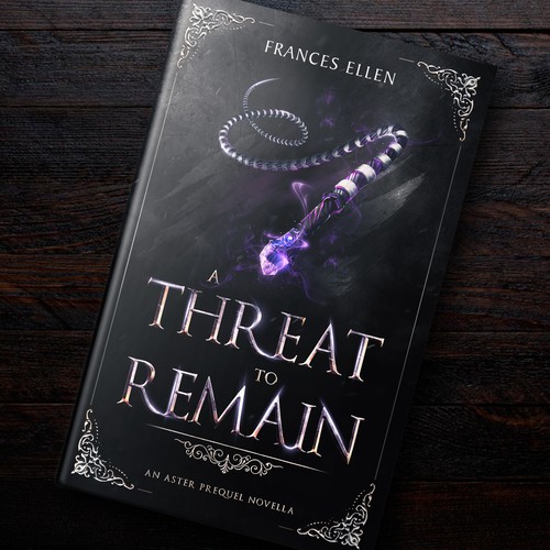 Series book cover with the title '"A Threat To Remain" Artwork (Fantasy)'