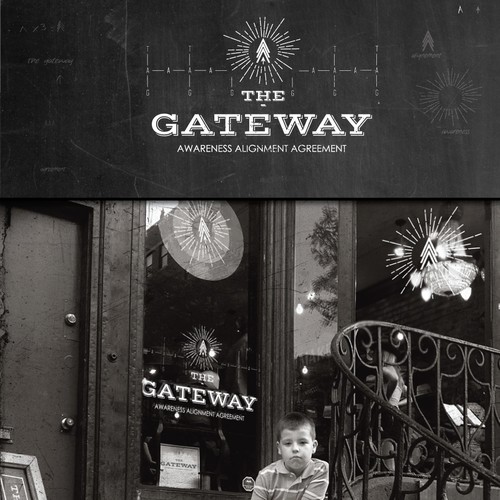 Black and white calculator logo with the title 'the gateway'