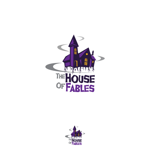Mythical logo with the title 'The House Of Fables'