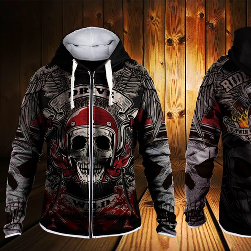 Sublimation design with the title 'Badass all over design for TEKTRIBE MEDIA'