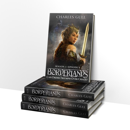 Winter book cover with the title 'Borderlands Book Series'