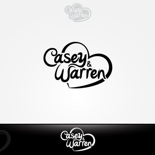 Marriage design with the title 'Casey + Warren | Wedding Logo needs a new logo'