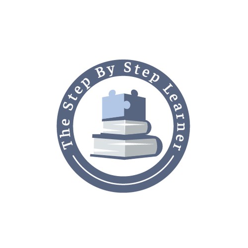 Puzzle logo with the title 'The Step By Step Learner '