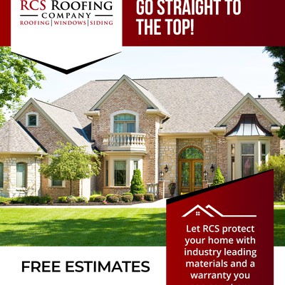 RCS Roofing Company Ad page