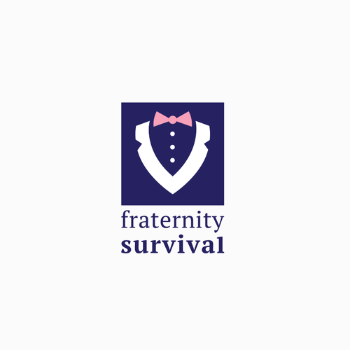 Student design with the title 'Preppie Concept for Fraternity Survival Brand'