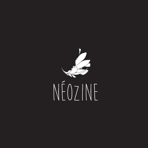 Natural product logo with the title 'Néozine logo'