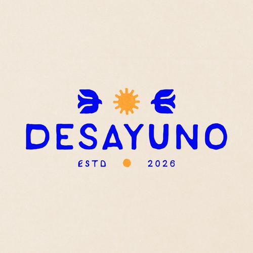 Logo with the title 'Logo Concept for Desayuno'