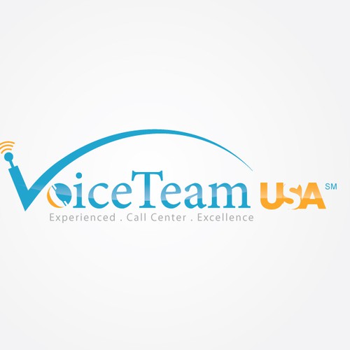 Communication logo with the title 'Voice Team USA needs a new logo'