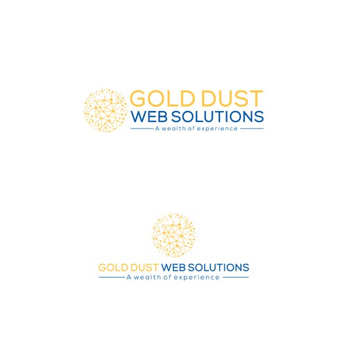 Website logo with the title 'Logo for web development firm'