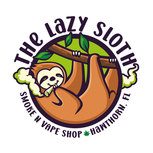Vapor logo with the title 'The lazy Sloth'