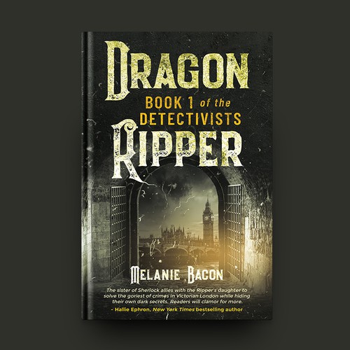 Amazon book cover with the title 'Dragon Ripper'