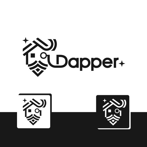 Sleek logo with the title 'Deep House Cleaning'