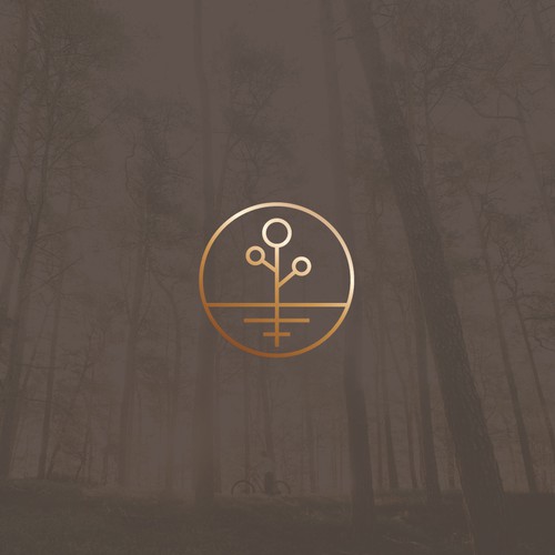 Aesthetic logo with the title 'minimal aesthetic logo'