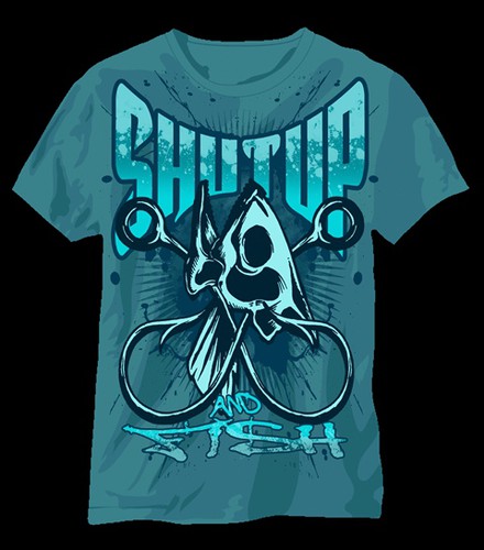 Bass Fishing T Shirt Design designs, themes, templates and