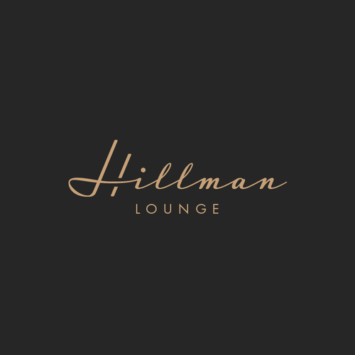 Lounge design with the title 'Logo for a lounge'