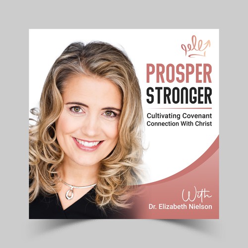 Women empowerment design with the title 'Podcast Cover Design'