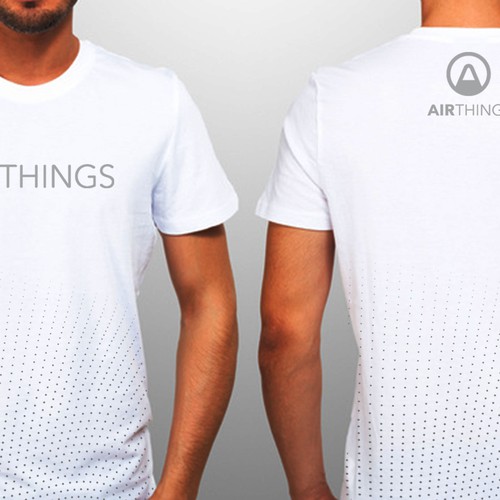 Pattern t-shirt with the title 'Company T-Shirt'