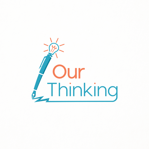 Writing logo with the title 'Youthful Logo Design for OurThinking'