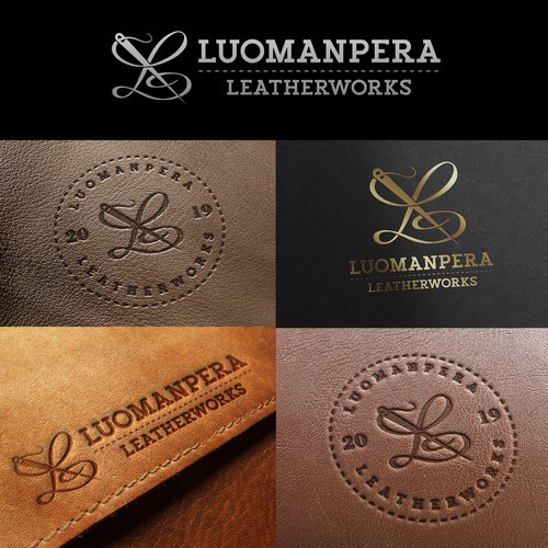 Seal logo with the title 'Proposal for Luomanpera Leatherworks'