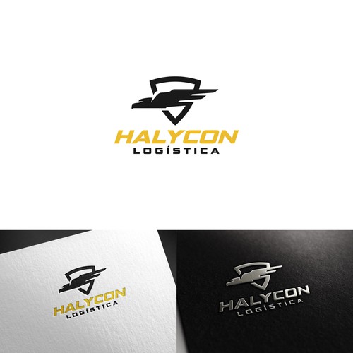Logistics design with the title 'Halycon Logistica'
