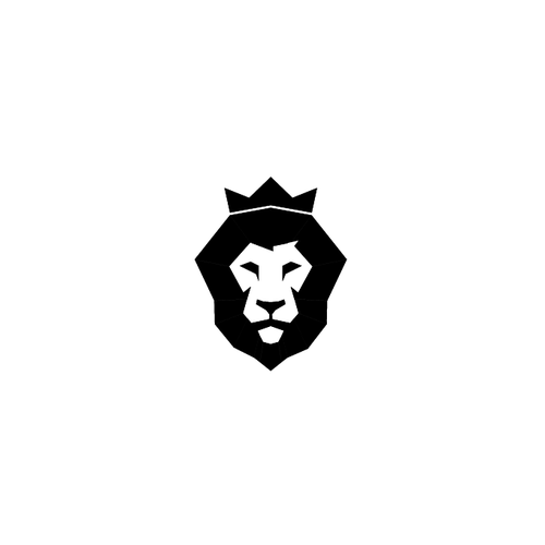 Lion head design with the title 'logo for Premier League'