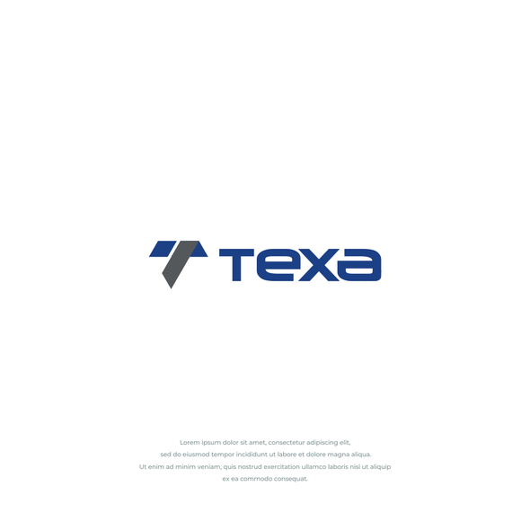 Industrial logo with the title 'Texa'