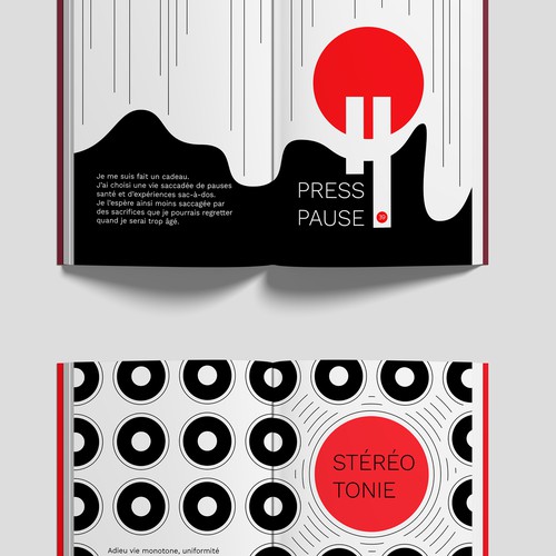 Poetry design with the title 'Poetry illustrations and book design '
