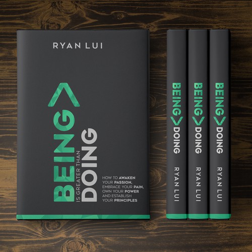 Rich design with the title 'Beaing is Greater than Doing'