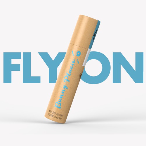 Cardboard design with the title 'modern packaging'