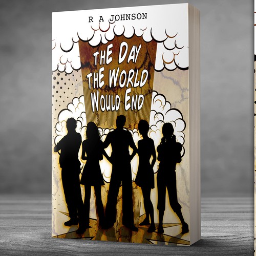 Comedy book cover with the title 'Book Cover'