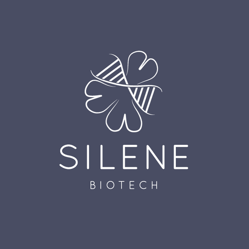 Lilac logo with the title 'Logo for biotech company'