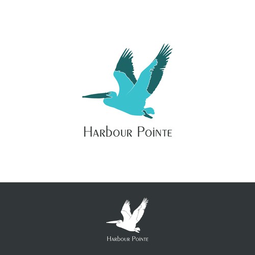 Pelican logo with the title 'Harbour Pointe'