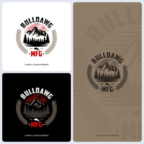 Automotive brand with the title 'BulldawgMFG'