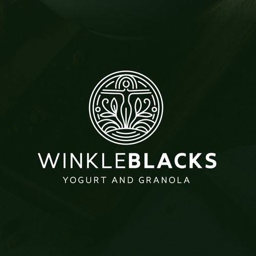 Circle logo with the title 'Yogurt And Granola'