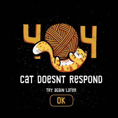 Cat Icon T-shirt Design — Fueled By Letters