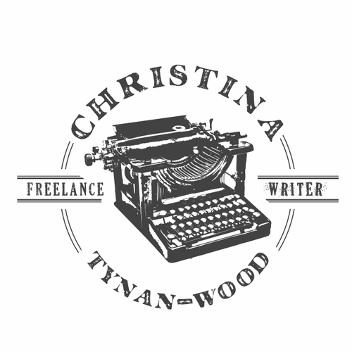 Writer logo with the title 'Christina Tynan-Wood Freelance writer logo'