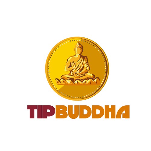 Buddha logo with the title 'Tip Buddha'