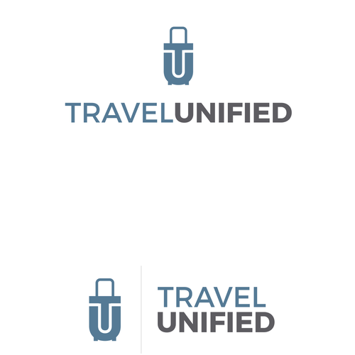 Logo with the title 'Logo design for Travel Unified'