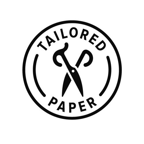 Wedding logo with the title 'Vintage, industrial, modern logo for wedding invitation designer'