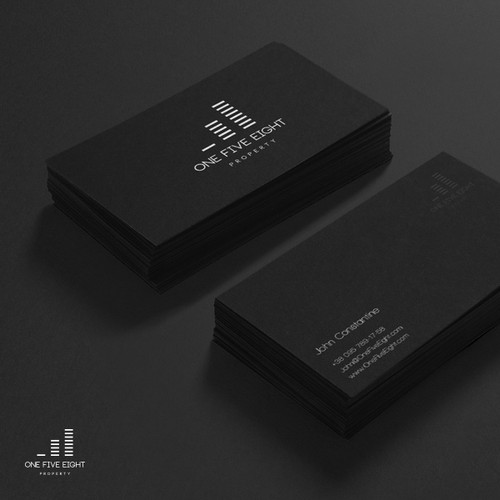 Number design with the title 'Create an innovative logo & business card for a boutique Property Development company.'