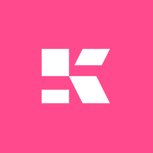 K design with the title 'K letter'