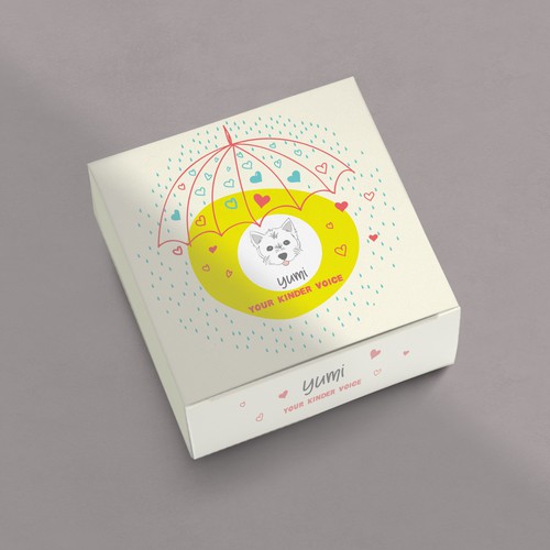 Children's packaging with the title 'box packaging design'