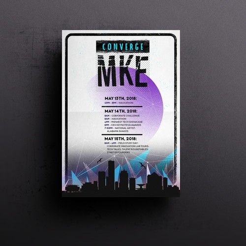 Summit design with the title 'Flyer design'