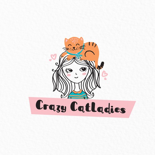 Crazy design with the title 'Logo for Cat accessories shop'