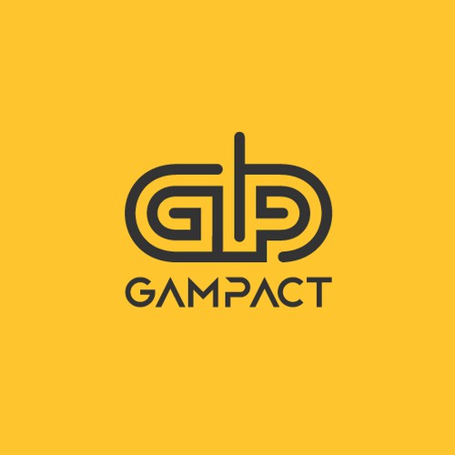 Game controller logo with the title 'Maze Logo for Gamification company'