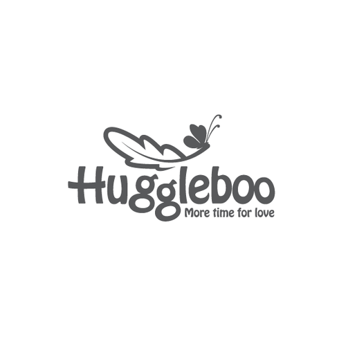 Backpack design with the title 'Huggleboo'