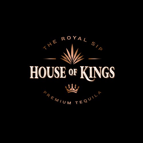 Drink logo with the title 'Logo for House of Kings '