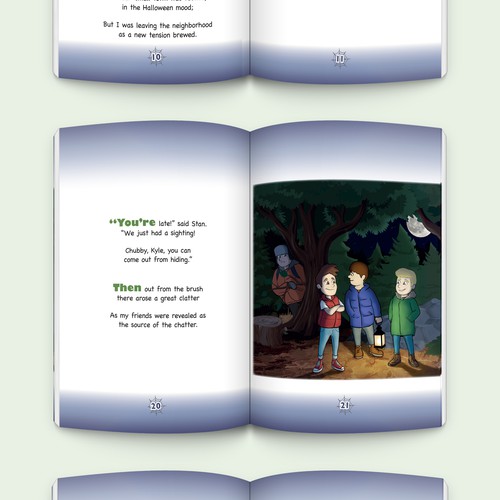 Halloween design with the title 'Halloween Children's Book'