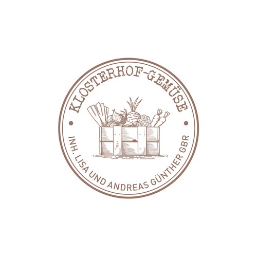 Onion logo with the title 'Family farm business'