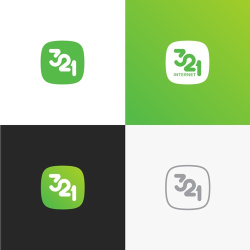 Number logo with the title '321'